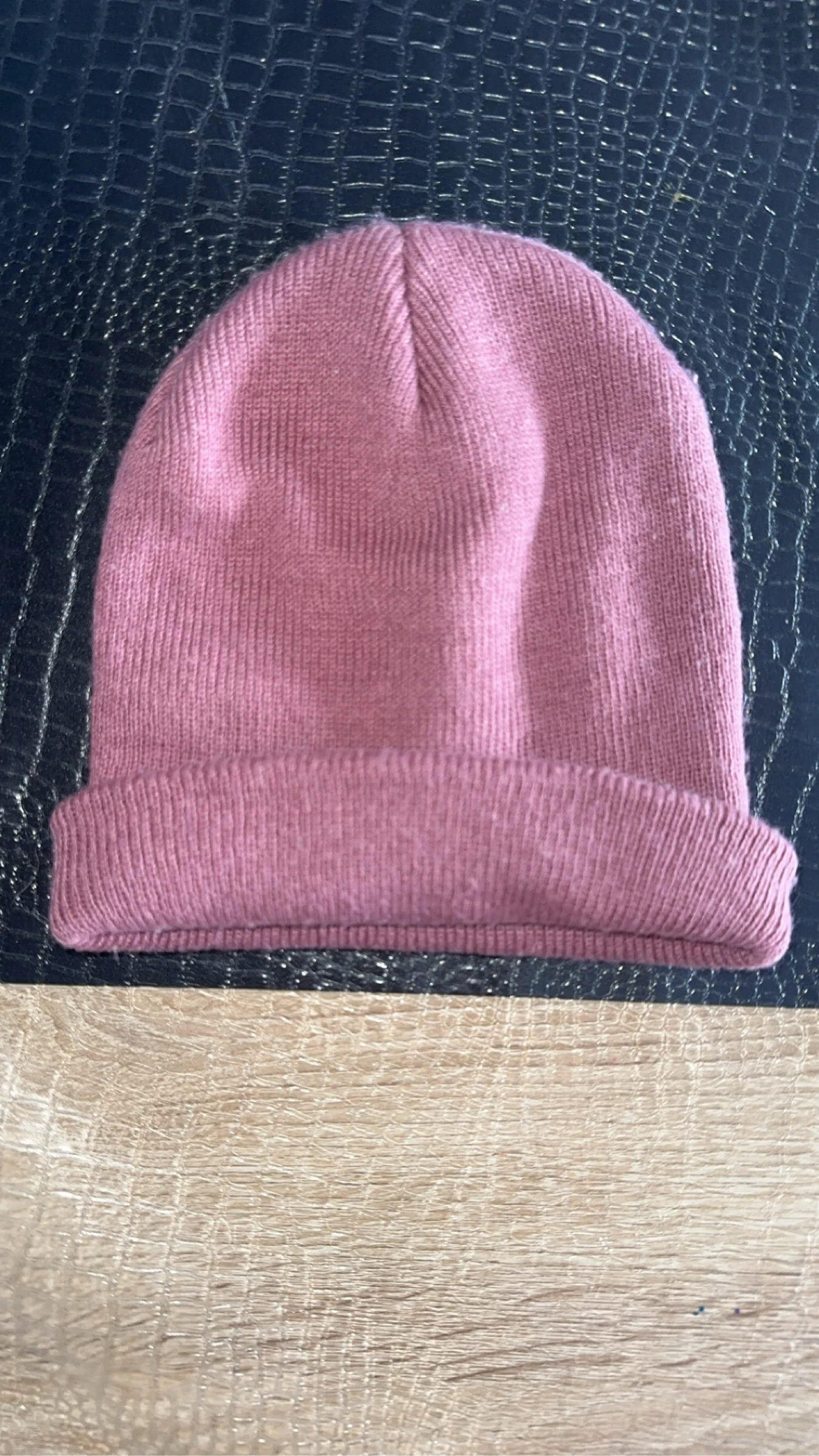 Bonnet pour petite fille rose 
